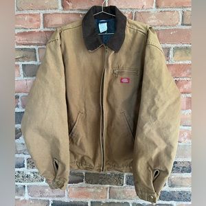 Tan Vintage Men’s Dickies Blanket Lined Work Jacket | SIZE XL
